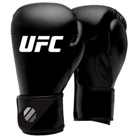 Боксерские перчатки UFC Sparring 6-16 oz черный 8 oz