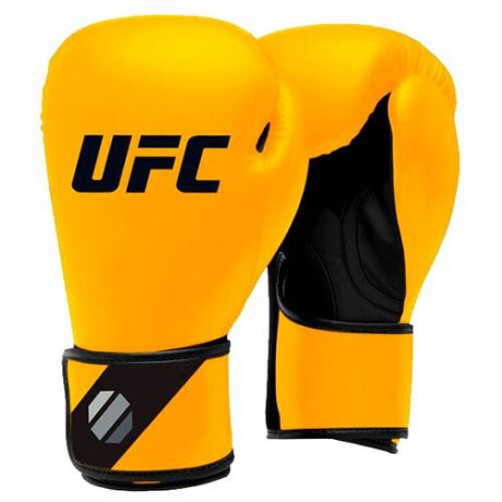 Боксерские перчатки UFC Sparring 6-16 oz желтый 8 oz