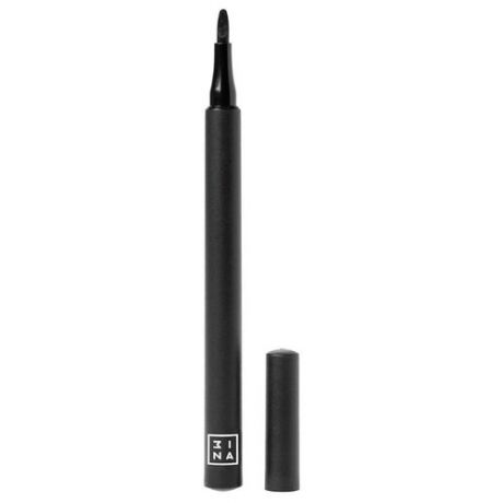 MINA The 2 In 1 Pen Eyeliner Подводка-фломастер 2 в 1, оттенок черный