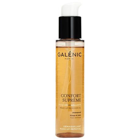 Galenic масло для снятия водостойкого макияжа Confort supreme, 100 мл