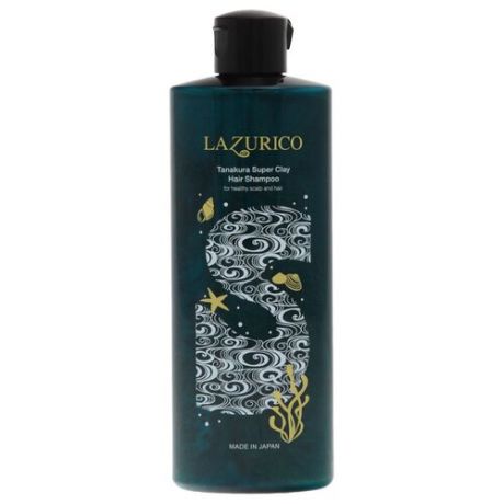 Lazurico шампунь Tanakura Super Clay Hair против выпадения и для стимуляции роста волос 300 мл