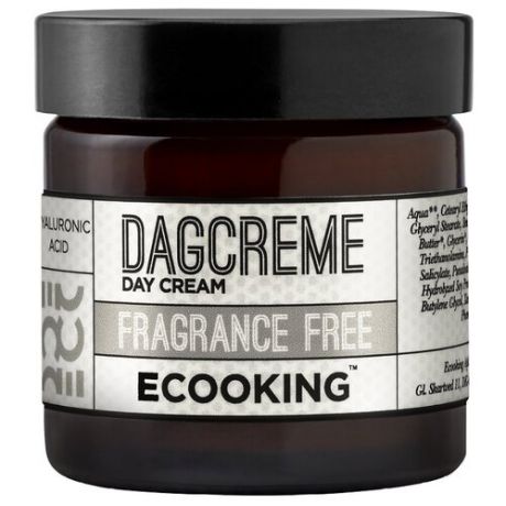 Ecooking Day Cream Fragrance Free дневной крем для лица без отдушек, 50 мл