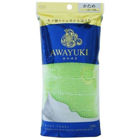 Мочалка OH:E Awayuki жесткая (100 см) зеленый