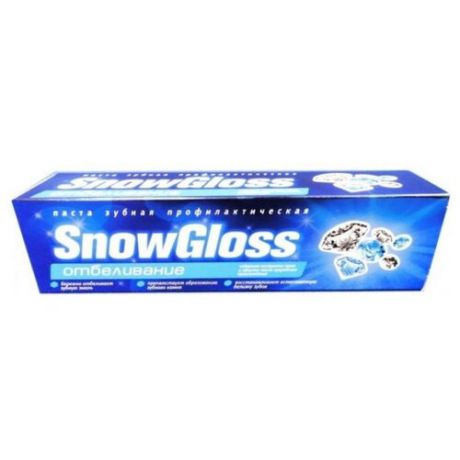 Зубная паста SnowGloss Отбеливание, 100 мл