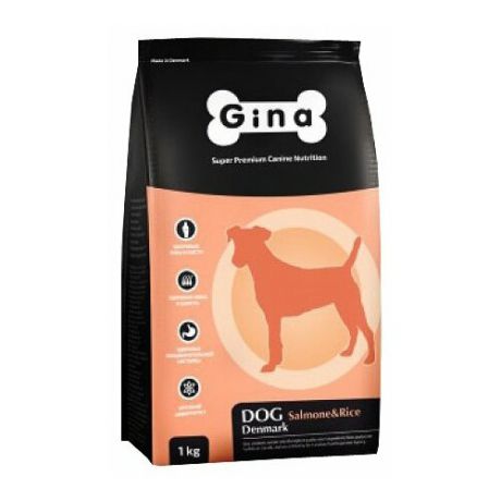 Корм для собак Gina Dog Salmone & Rice (18 кг)
