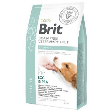 Сухой корм для собак Brit Veterinary Diet при мочекаменной болезни 2 кг