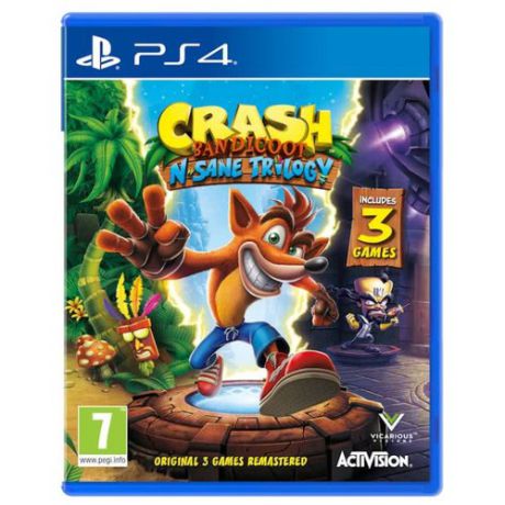 Игра для PlayStation 4 Crash Bandicoot N-Sane Trilogy