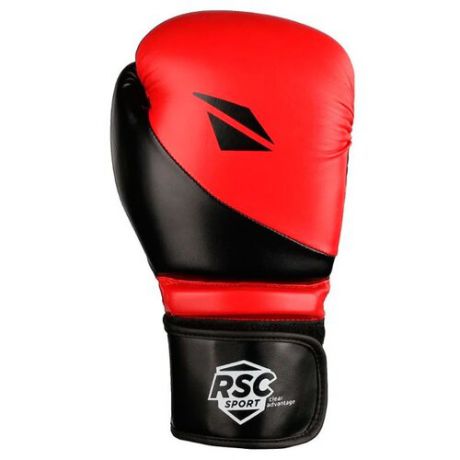 Боксерские перчатки RSC sport BF BX 023 красный/черный 10 oz