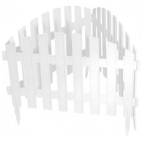 Забор декоративный PALISAD Винтаж, белый, 3 х 0.28 м