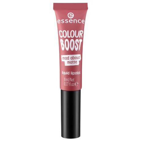 Essence Жидкая помада для губ Colour Boost Mad About Matte Liquid Lipstick, оттенок т.05