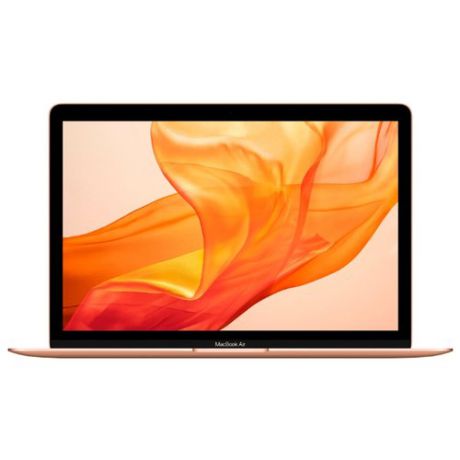 Ноутбук Apple MacBook Air 13 with Retina display Late 2018 (Intel Core i5 8210Y 1600 MHz/13.3"/2560x1600/8GB/128GB SSD/DVD нет/Intel UHD Graphics 617/Wi-Fi/Bluetooth/macOS) MREE2RU/A золотой