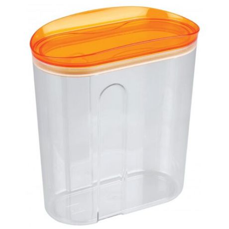 Phibo Емкость для сыпучих продуктов Master safe (1.5 л) оранжевый/прозрачный