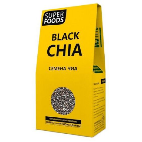 Компас Здоровья Семена Чиа Black, картонная коробка, 150 г