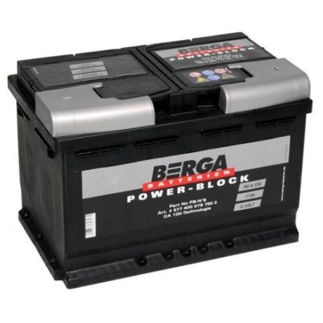 Автомобильный аккумулятор Berga PB-N8