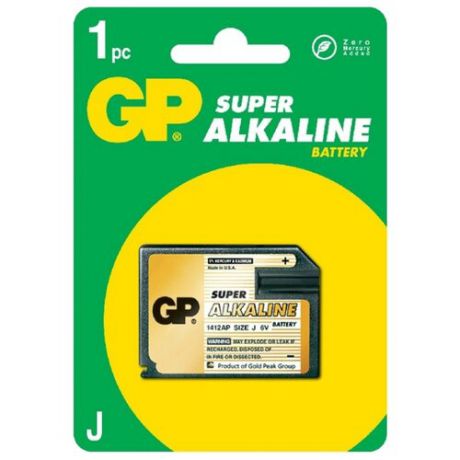 Батарейка GP Super Alkaline 1412AP 1 шт блистер