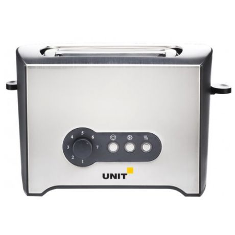 Тостер UNIT UST-020, серебристый/черный