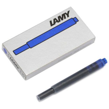 Картридж для перьевой ручки Lamy T10 (5 шт.) синий