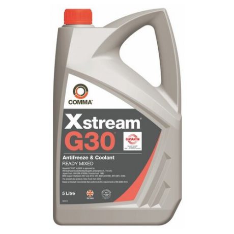 Антифриз Comma Xstream G30 Ready to Use 5 л