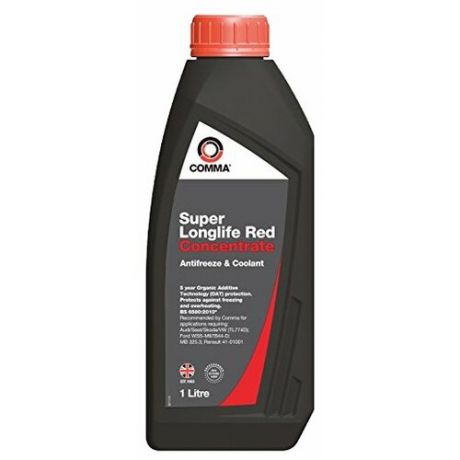 Антифриз Comma Super Longlife Red Concentrate 1 л
