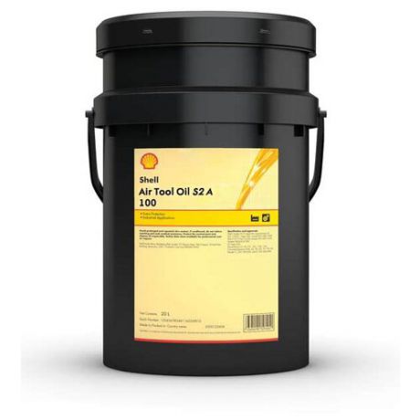 Компрессорное масло SHELL Air Tool Oil S2 A 100 20 л 18 кг