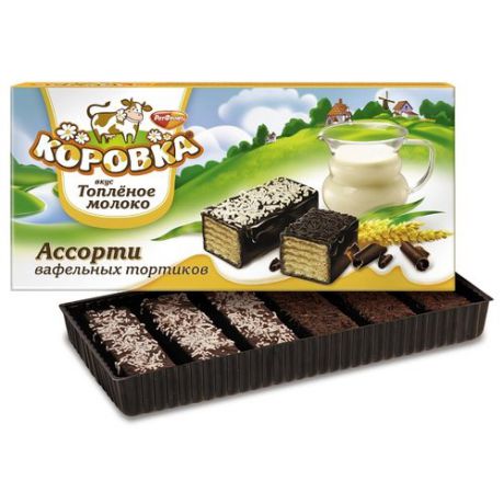 Торт Коровка Ассорти со вкусом топленого молока 200 г