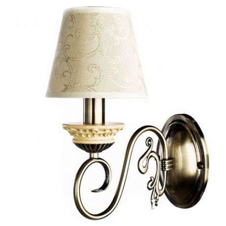 Настенный светильник Arte Lamp Ivory A9070AP-1AB