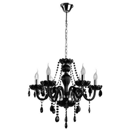 Люстра Arte Lamp Teatro A3964LM-6BK, E14, 360 Вт