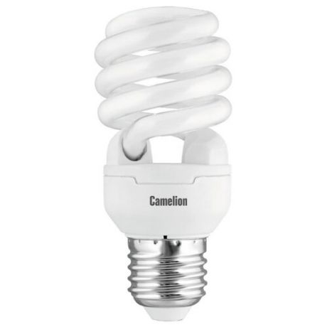 Лампа люминесцентная Camelion E27, T2, 15Вт