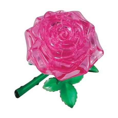 3D-пазл Crystal Puzzle Розовая роза (90213), 44 дет.