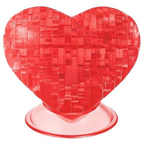 3D-пазл Crystal Puzzle Красное сердце (90012), 46 дет.