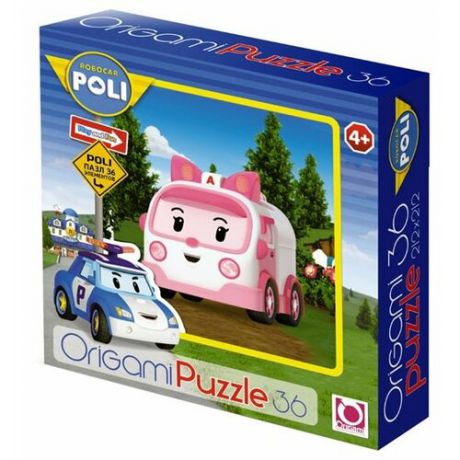 Пазл Origami Robocar Poli Эмбер (00167), 36 дет.