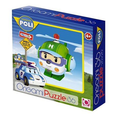 Пазл Origami Robocar Poli Хели (00169), 36 дет.