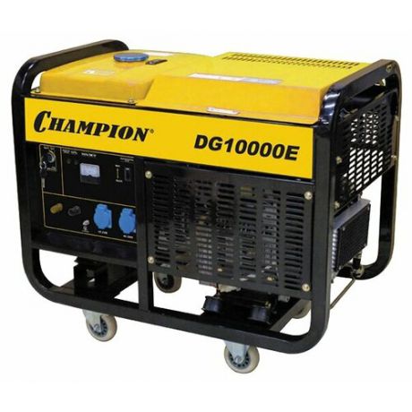 Дизельный генератор CHAMPION DG10000E (10000 Вт)