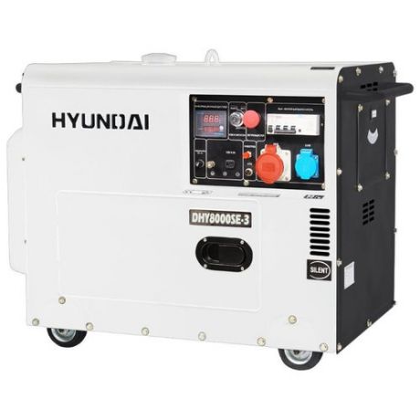 Дизельный генератор Hyundai DHY-8000 SE-3 (6000 Вт)