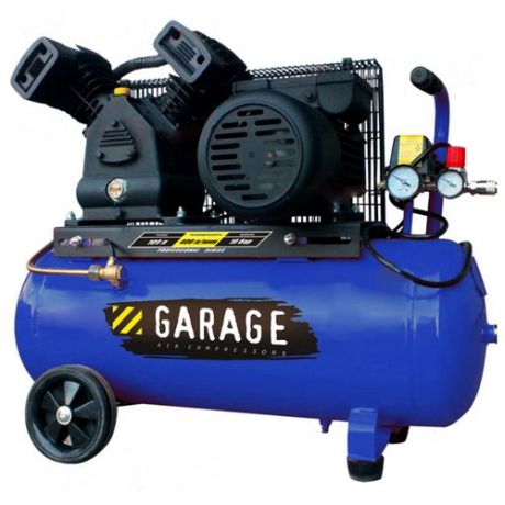 Компрессор масляный Garage PK 100.MBV400/2.2, 100 л, 2.2 кВт