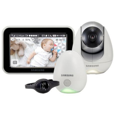 Видеоняня Samsung SEW-3057WP белый/серый/черный