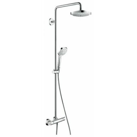 Душевая стойка hansgrohe Croma Select E 180 2jet Showerpipe EcoSmart 27257400 комбинированное