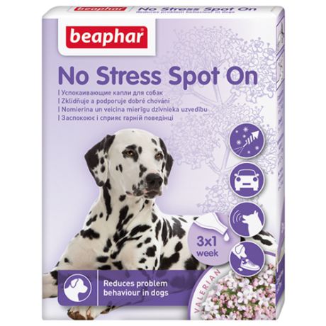 No Stress Spot On для собак капли (0.7мл х 3) Beaphar