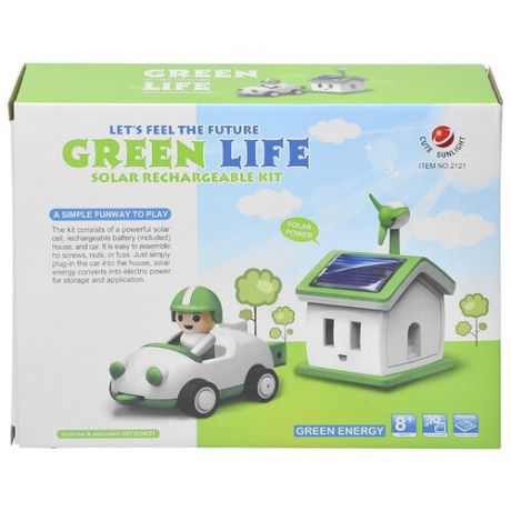 Электромеханический конструктор CuteSunlight Toys Factory 2121 Green Life