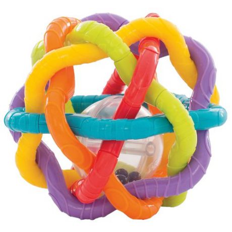 Погремушка Playgro Bendy Ball разноцветный