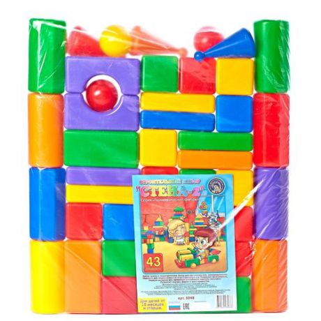 Кубики Строим вместе счастливое детство Стена-2 5248