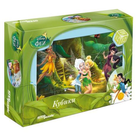 Кубики-пазлы Step puzzle Disney Феи 87159