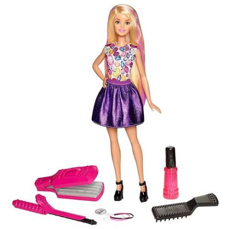 Набор Barbie Цветные локоны, 29 см, DWK49