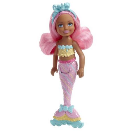 Кукла Barbie Маленькие русалочки Свитвиль, 15 см, FKN04