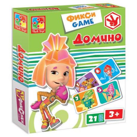 Настольная игра Vladi Toys Фиксики Домино VT2107-01