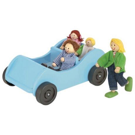 Игровой набор Melissa & Doug Road Trip! Wooden Car & Pose-able Passengers 2463