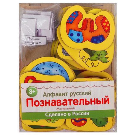 Набор букв Мастер игрушек Алфавит русский "Познавательный" IG0187