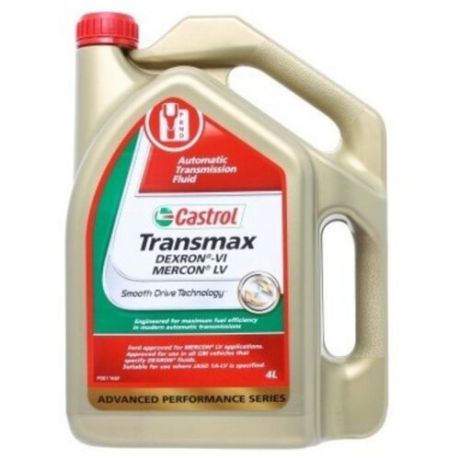 Трансмиссионное масло Castrol Transmax Dexron VI Mercon LV 4l 4 л