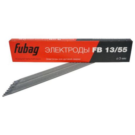 Электроды для ручной дуговой сварки Fubag FB13/55 3мм 0.9кг