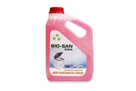 Жидкость Bio-san ополаскивающее, ароматизирующее средство для верхнего бака
